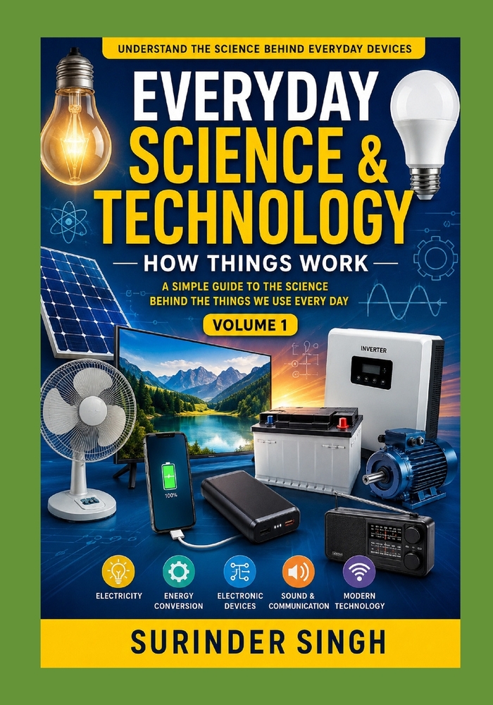 Everyday Science & Technology: HOW THINGS WORK: A Simple Guide to the Science Behind the Things We Use Every Day cover