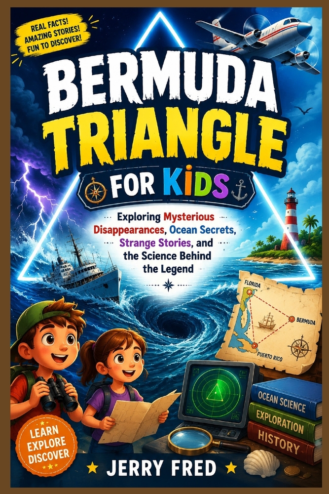 Bermuda Triangle for Kids: Exploring Mysterious Disappearances, Ocean Secrets, Strange Stories, and the Science Behind the Legend cover
