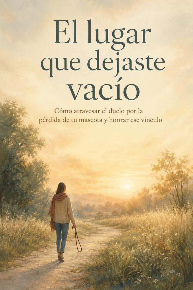 El lugar que dejaste vacío: Cómo atravesar el duelo por la pérdida de tu mascota y honrar ese vínculo cover