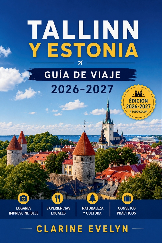 Tallinn y Estonia Guía de viaje 2026-2027: Traza una ruta sencilla por el Casco Antiguo, Kalamaja, Kadriorg, Tartu, Lahemaa, Pärnu, Saaremaa, los ferr cover