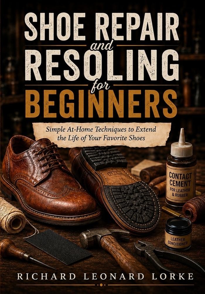Shoe Repair and Resoling for Beginners: Simple At-Home Techniques to Extend the Life of Your Favorite Shoes cover