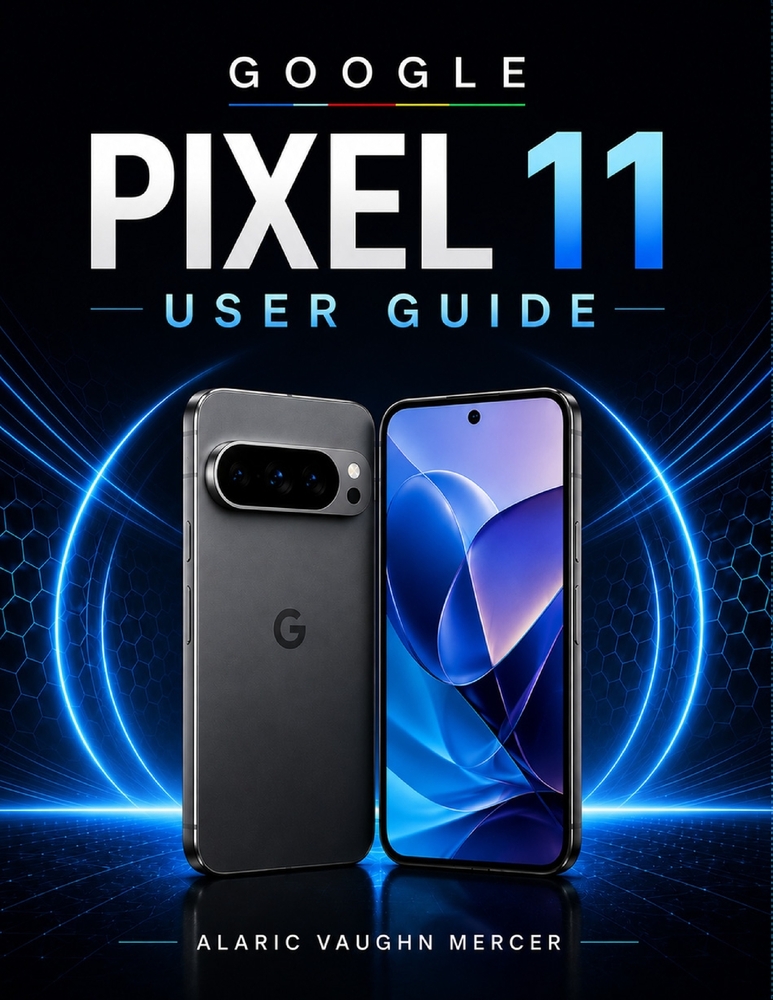 Google Pixel 11 User Guide: A Practical Manual for Setup, Everyday Features, Camera Controls, Privacy, Customization, Troubleshooting, Getting More fr cover