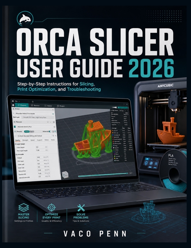 Orca Slicer User Guide 2026: Step-by-Step Instructions for Slicing, Print Optimization, and Troubleshooting cover