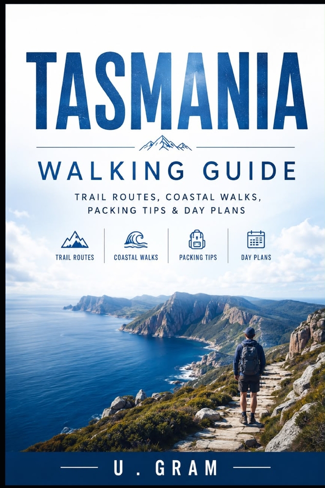 Tasmania Walking Guide: Trail Routes, Coastal Walks, Packing Tips & Day Plans cover