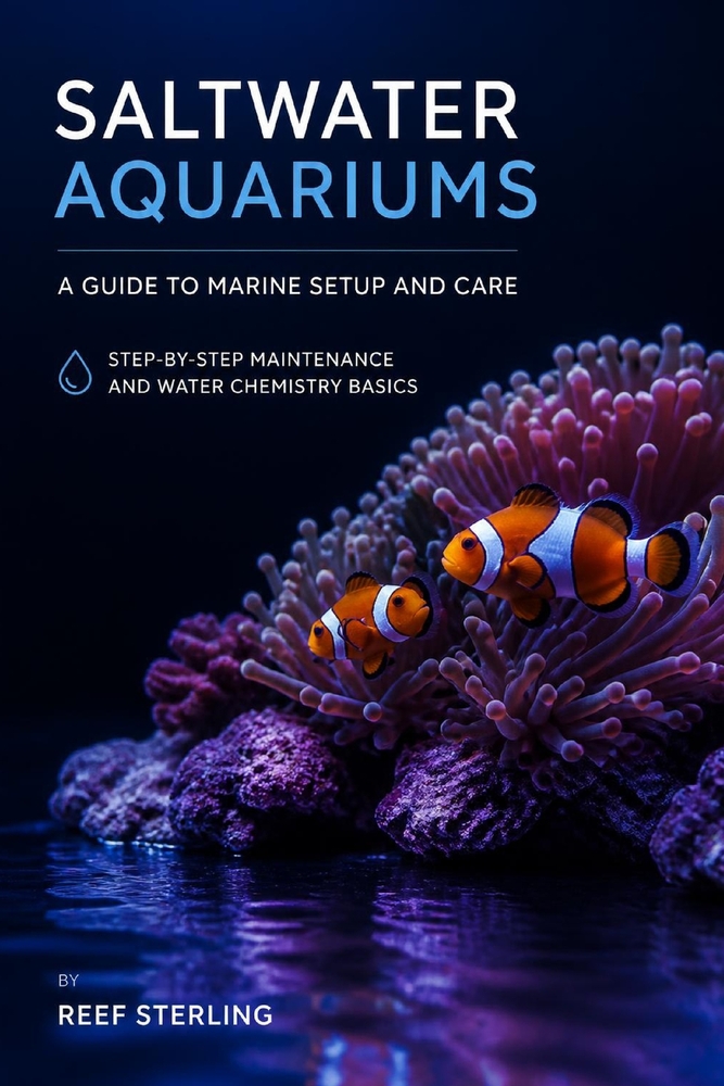 Saltwater Aquariums: Step-by-Step Maintenance and Water Chemistry cover