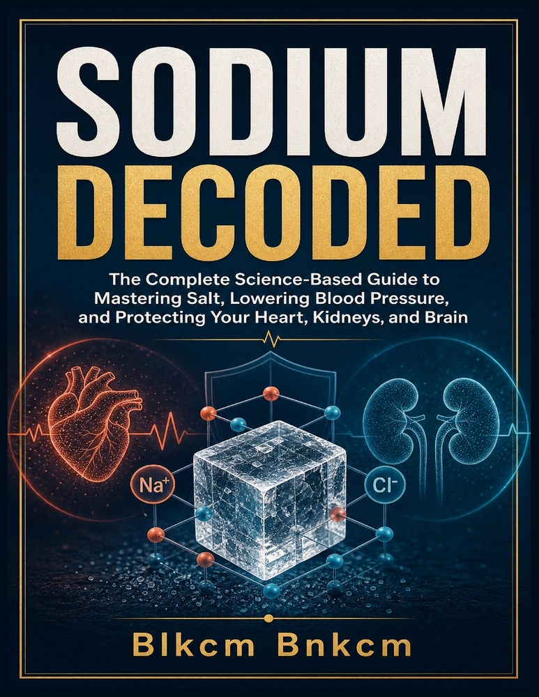 Sodium Decoded: The Complete Science-Based Guide to Mastering Salt, Lowering Blood Pressure, and Protecting Your Heart, Kidneys, and Brain cover