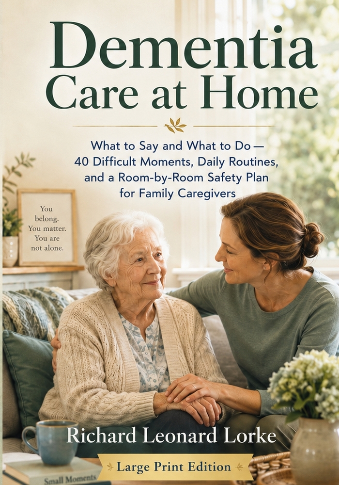 Dementia Care at Home: What to Say and What to Do - 40 Difficult Moments, Daily Routines, and a Room- by-Room Safety Plan for Family Caregivers cover