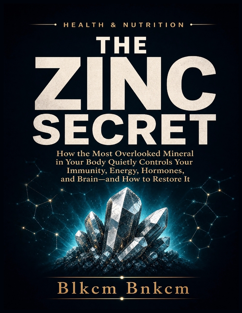 The Zinc Secret: How the Most Overlooked Mineral in Your Body Quietly Controls Your Immunity, Energy, Hormones, and Brain-and How to Restore It cover
