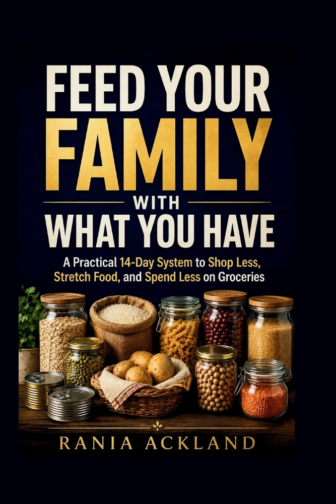 Feed Your Family with What You Have: A Practical 14-Day System to Shop Less, Stretch Food, and Spend Less on Groceries cover