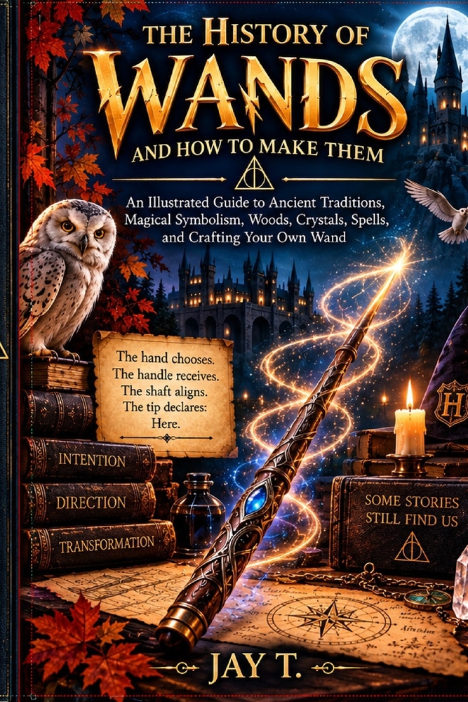 The History of Wands and How to Make Them: An Illustrated Guide to Ancient Traditions, Magical Symbolism, Woods, Crystals, Spells, and Crafting Your O cover