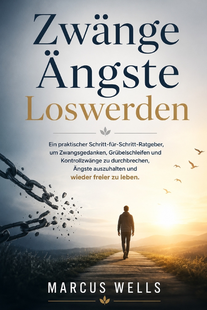 Zwänge Ängste Loswerden: Ein praktischer Schritt-für-Schritt-Ratgeber, um Zwangsgedanken, Grübelschleifen und Kontrollzwänge zu durchbrechen, Ängste a cover