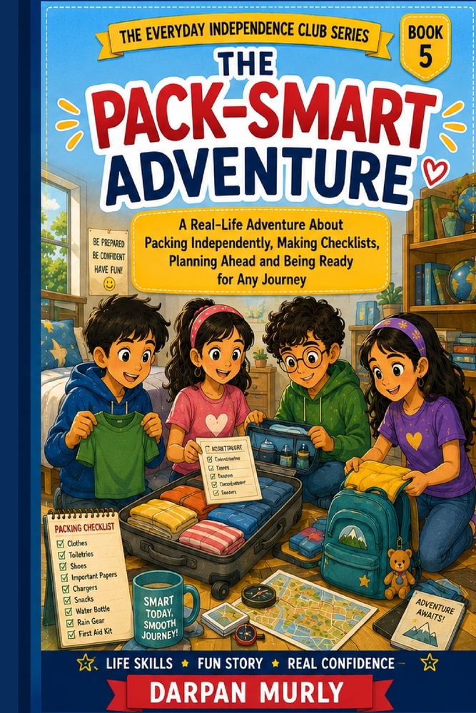 The Pack-Smart Adventure: A Real-Life Adventure About Packing, Planning Ahead, Choosing Essentials and Travelling Ready cover