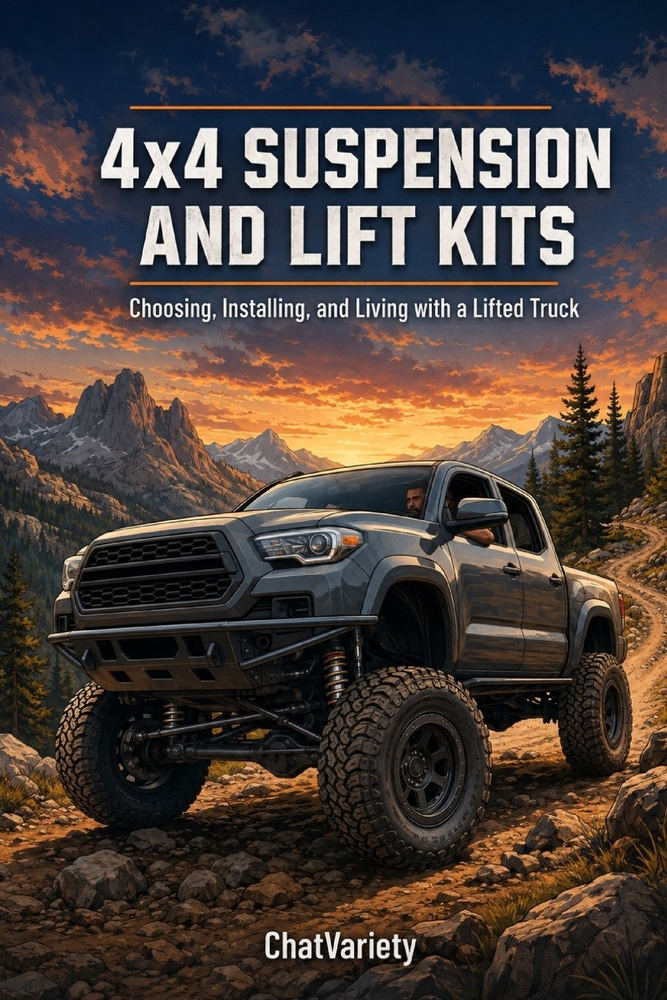 4x4 Suspension and Lift Kits: Choosing, Installing, and Living with a Lifted Truck cover