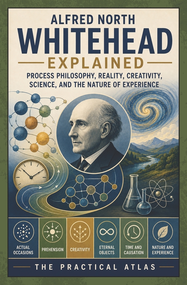 Alfred North Whitehead Explained: Process Philosophy, Reality, Creativity, Science, and the Nature of Experience cover