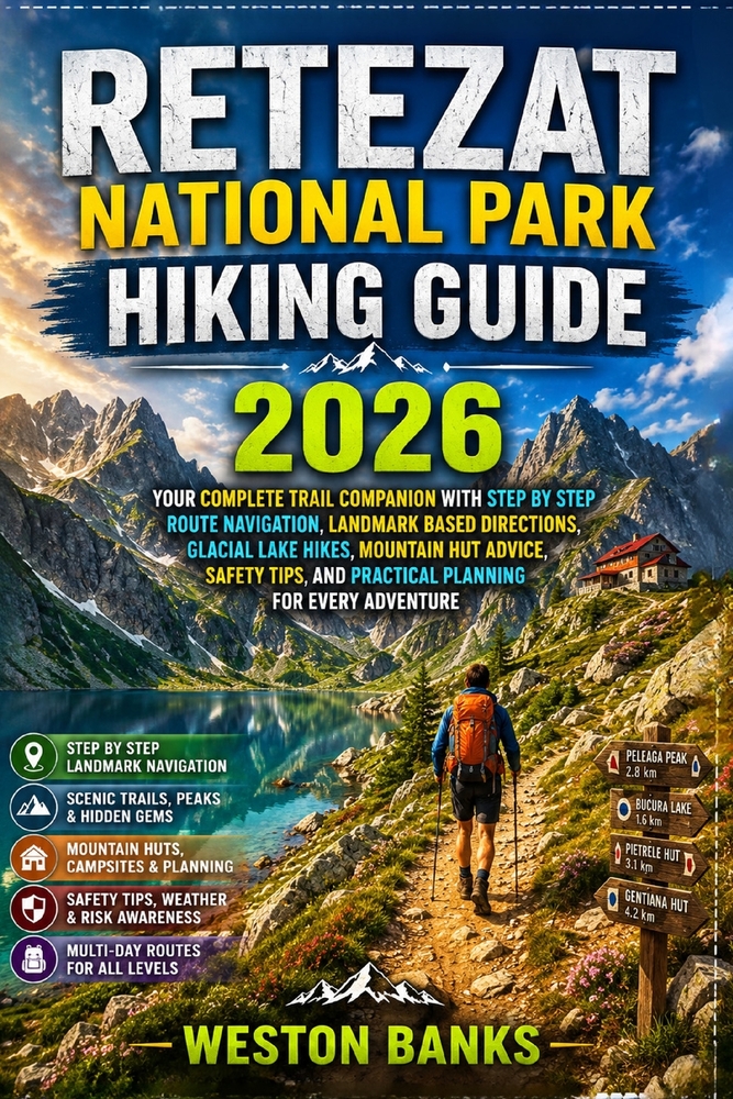Retezat National Park Hiking Guide 2026: Your Complete Trail Companion with Step by Step Route Navigation, Landmark Based Directions, Glacial Lake Hik cover