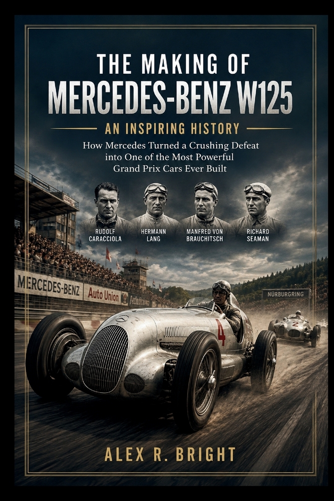 The Making of Mercedes-Benz W125 an Inspiring History cover