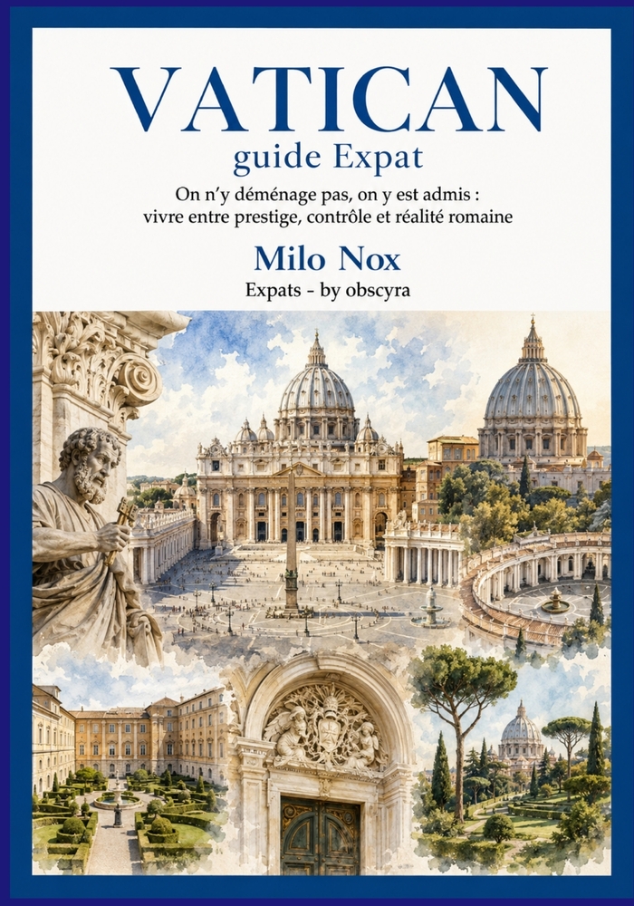 VATICAN Guide Expat: On n'y déménage pas, on y est admis: vivre entre prestige, contrôle et réalité romaine cover