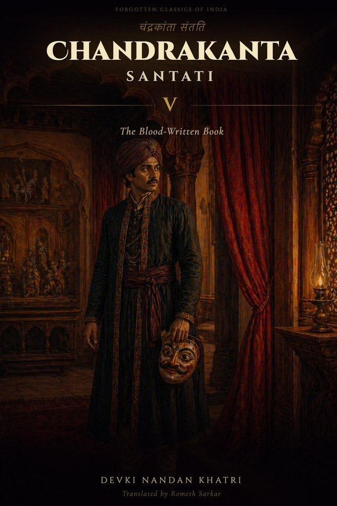 Chandrakanta Santati - V: The Blood-Written Book cover