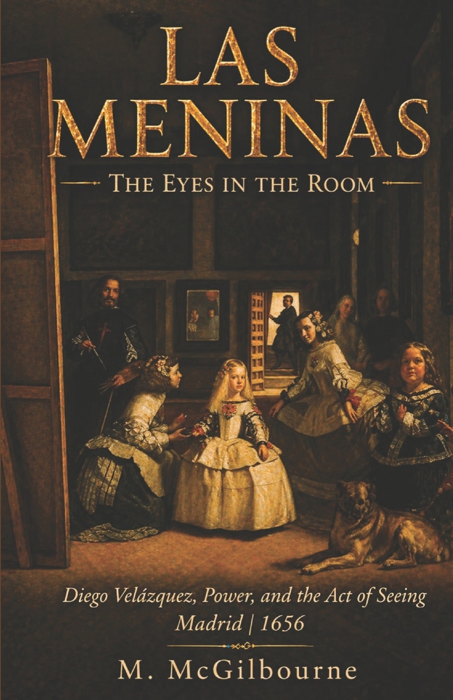 Las Meninas The Eyes in the Room: Diego Velázquez, Power, and the Act of Seeing Madrid 1656 cover