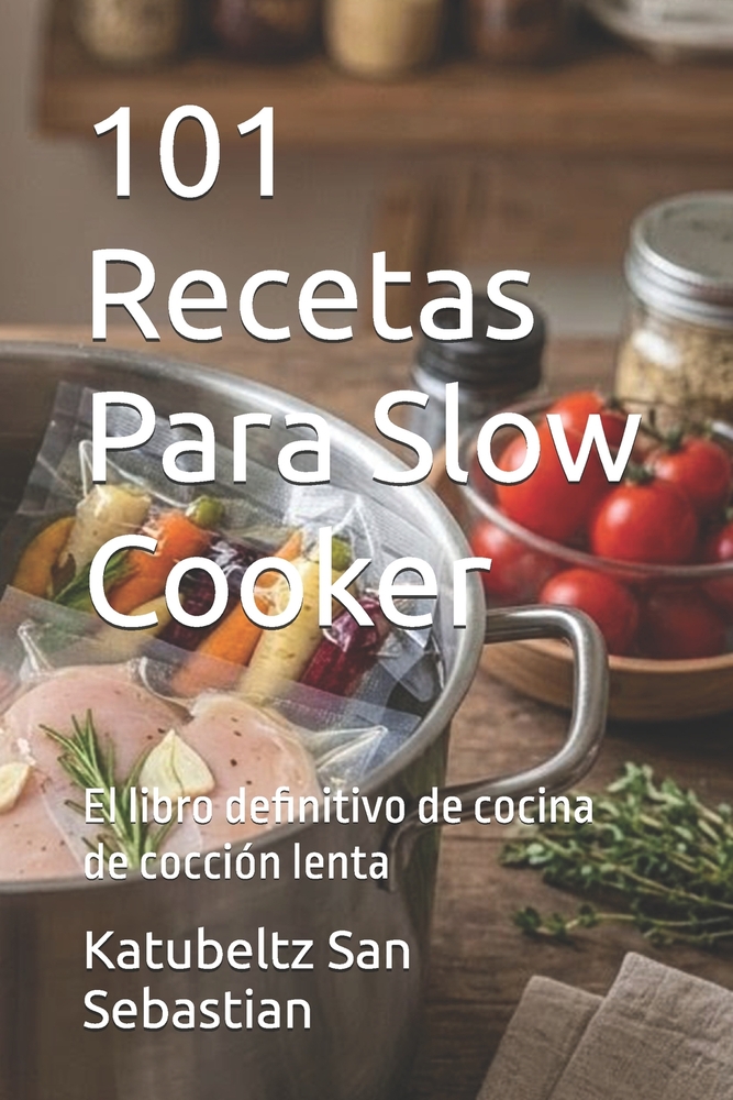 101 Recetas Para Slow Cooker: El libro definitivo de cocina de cocción lenta cover