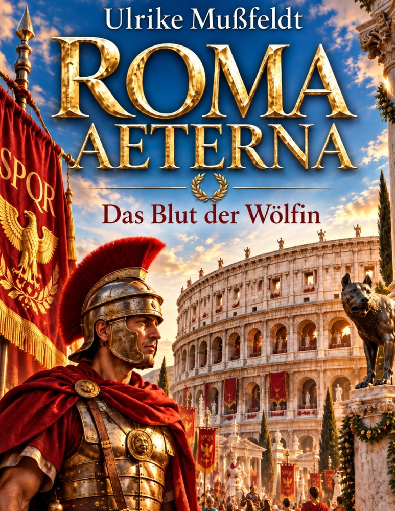 Roma Aeterna: Das Blut der Wölfin cover