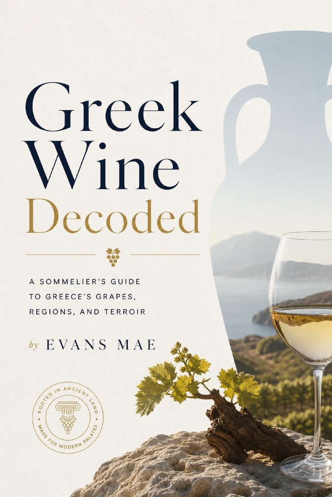Greek Wine Decoded: A Sommelier's Guide to Greece's Grapes, Regions, and Terroir cover