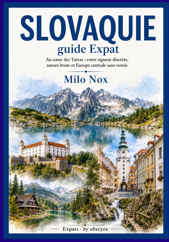 SLOVAQUIE Guide Expat: Au coeur des Tatras: entre rigueur discrète, nature brute et Europe centrale sans vernis cover