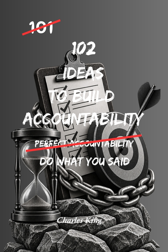 102 Ideas To Build Accountability: No Perfect Discipline. No Constant Motivation. Simple Everyday Ideas To Follow Through More Consistently, Take Resp cover