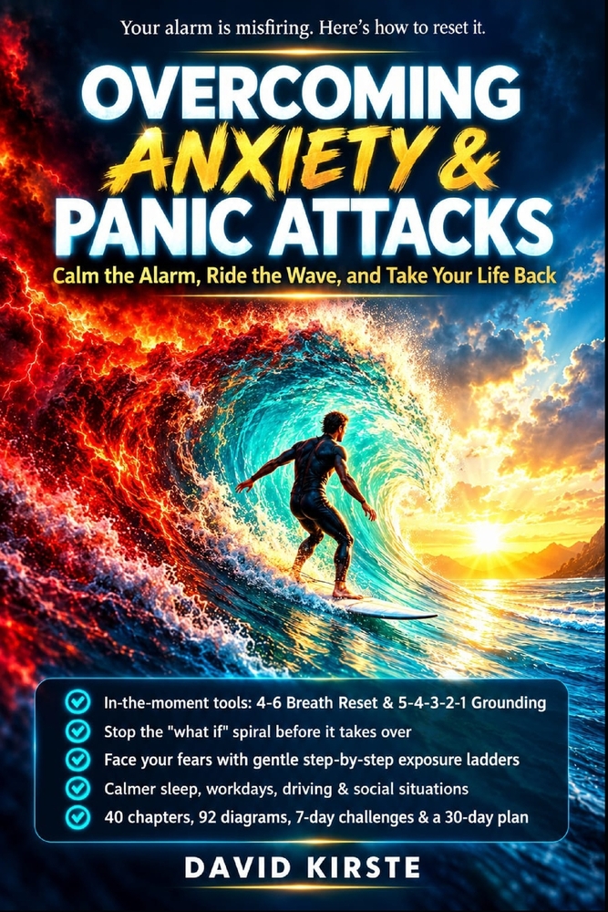 Overcoming Anxiety & Panic Attacks: The 30-Day Self-Help Guide with Proven CBT Techniques, Instant Relief Methods and Long-Term Strategies for a Panic cover