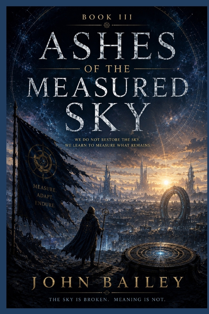 BOOK III Ashes of the Measured Sky cover