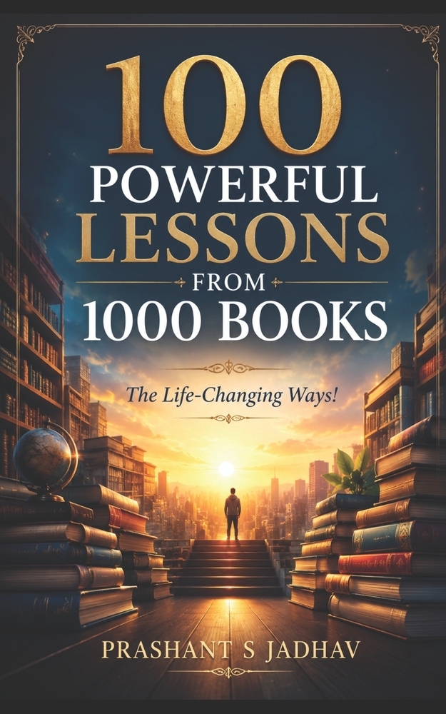 100 Powerful Lessons From 1000 Books: The Life Changing Ways! cover