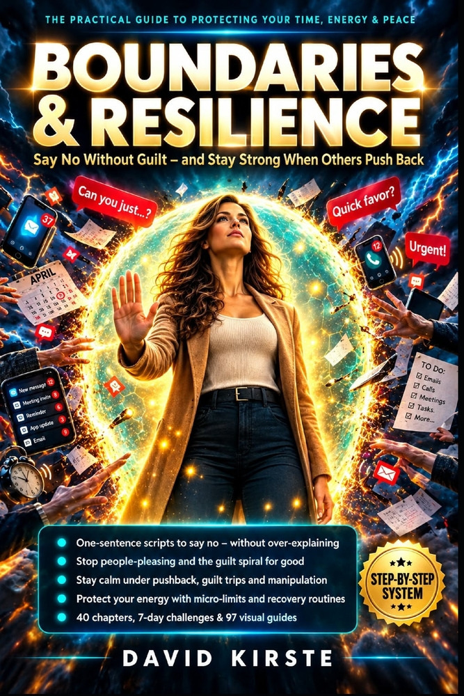 Boundaries & Resilience: The 30-Day Guide to Healthy Limits, Inner Strength and Less Emotional Exhaustion - With Practical Methods You Can Use Immedia cover
