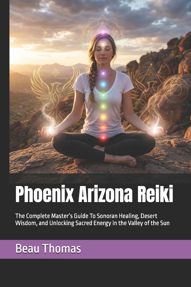 Phoenix Arizona Reiki: The Complete Master's Guide To Sonoran Healing, Desert Wisdom, and Unlocking Sacred Energy in the Valley of the Sun cover