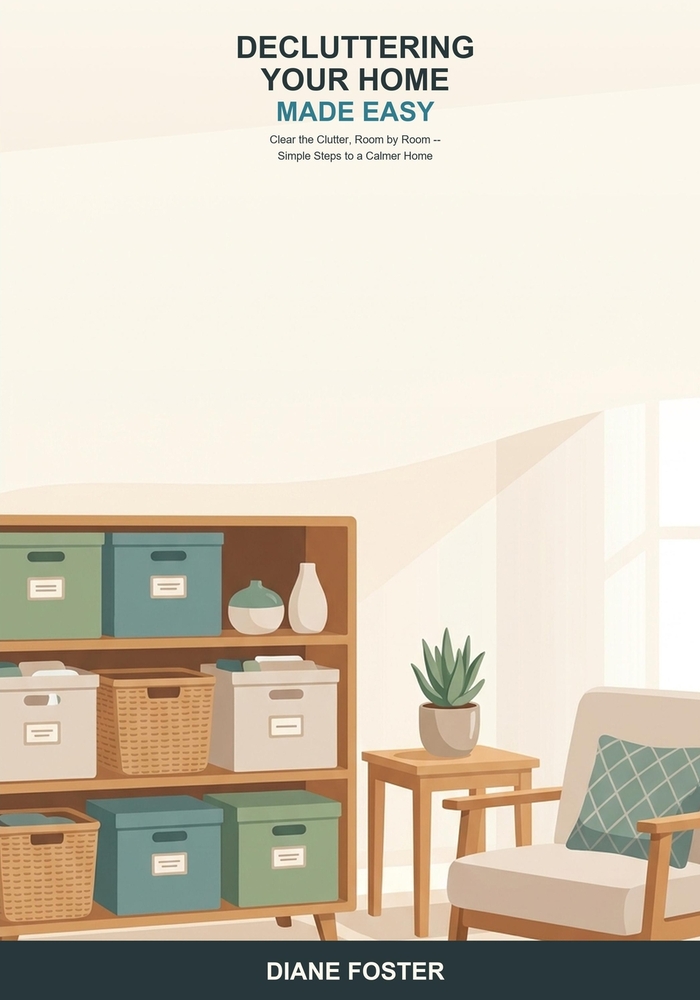 Decluttering Your Home Made Easy: A Beginner's Guide to Clearing the Clutter, Room by Room -- Simple Steps to a Calmer, Tidier, Easier-to-Live-In Home cover