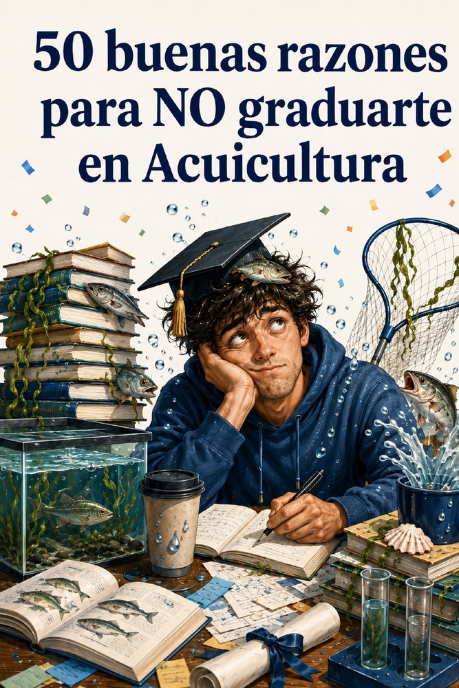 50 buenas razones para NO graduarte en Acuicultura cover
