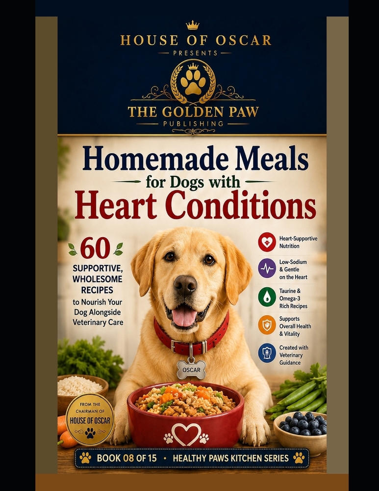 Homemade Meals for Dogs with Heart Conditions: Supportive, Wholesome Recipes to Nourish Your Dog Alongside Veterinary Care cover