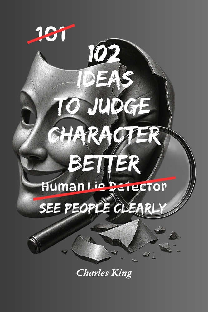 102 Ideas To Judge Character Better: No Mind Reading. No Perfect Judgement. Simple Everyday Ideas To Notice Behaviour Patterns, Understand People More cover