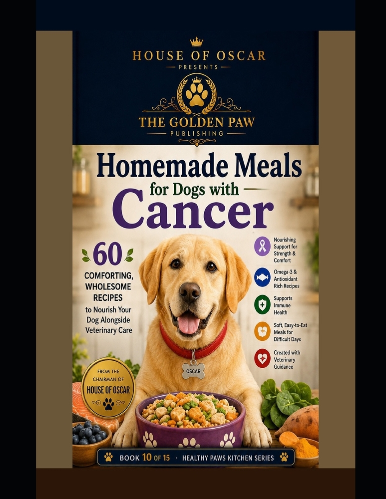 Homemade Meals for Dogs with Cancer: Comforting, Wholesome Recipes to Nourish Your Dog Alongside Veterinary Care cover