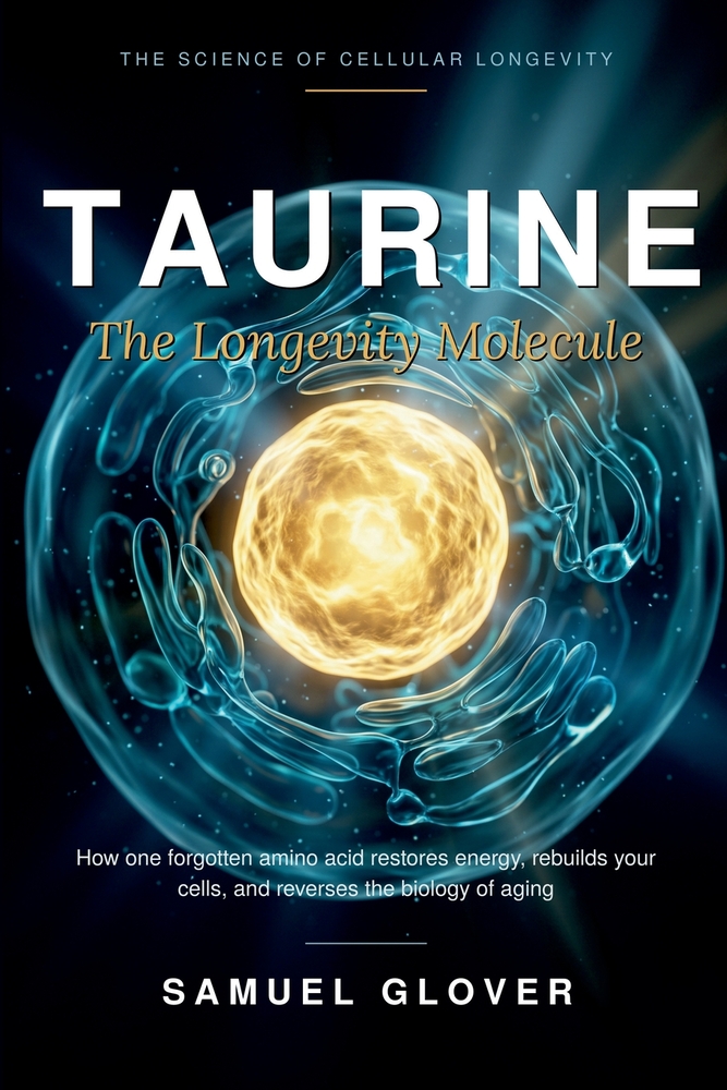 TAURINE - The Longevity Molecule: How One Forgotten Amino Acid Restores Energy, Rebuilds Your Cells, and Reverses the Biology of Aging cover