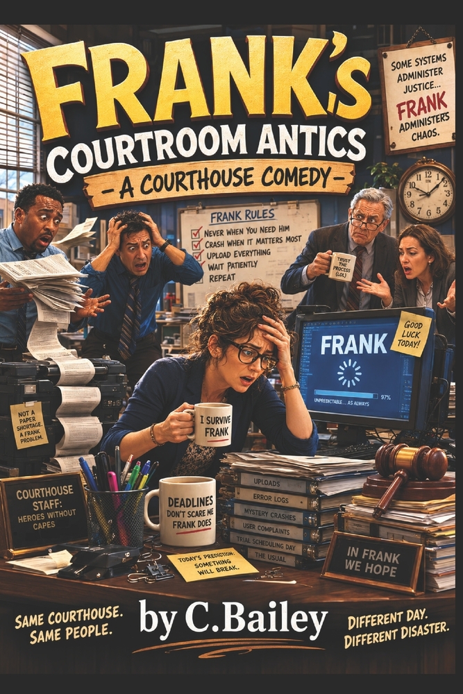 Frank's Courtroom Antics cover