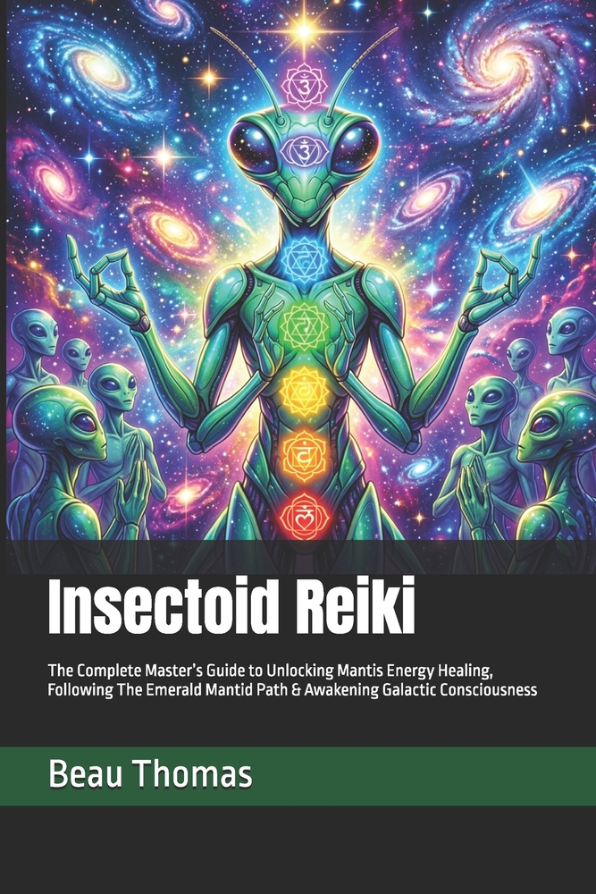 Insectoid Reiki: The Complete Master's Guide to Unlocking Mantis Energy Healing, Following The Emerald Mantid Path & Awakening Galactic Consciousness cover