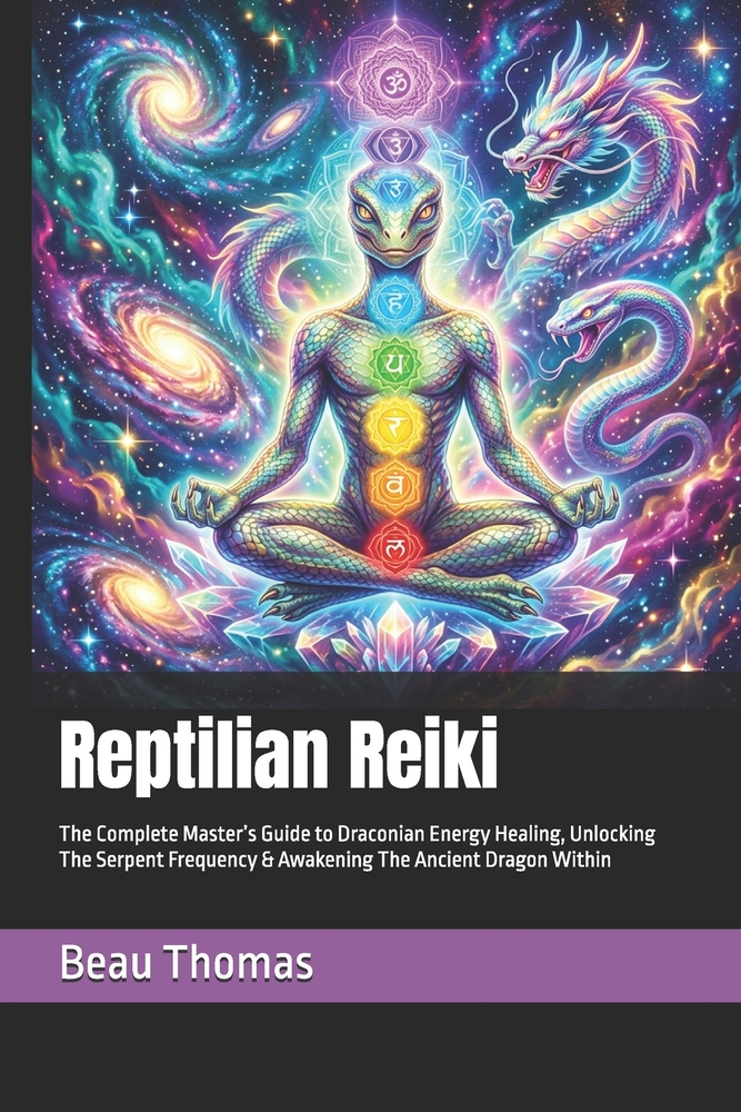 Reptilian Reiki: The Complete Master's Guide to Draconian Energy Healing, Unlocking The Serpent Frequency & Awakening The Ancient Dragon Within cover