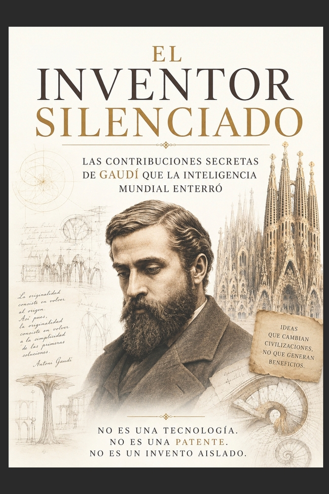 El Inventor Silenciado/ Las Contribuciones Secretas de Gaudí que la Inteligencia Mundial Enterró cover