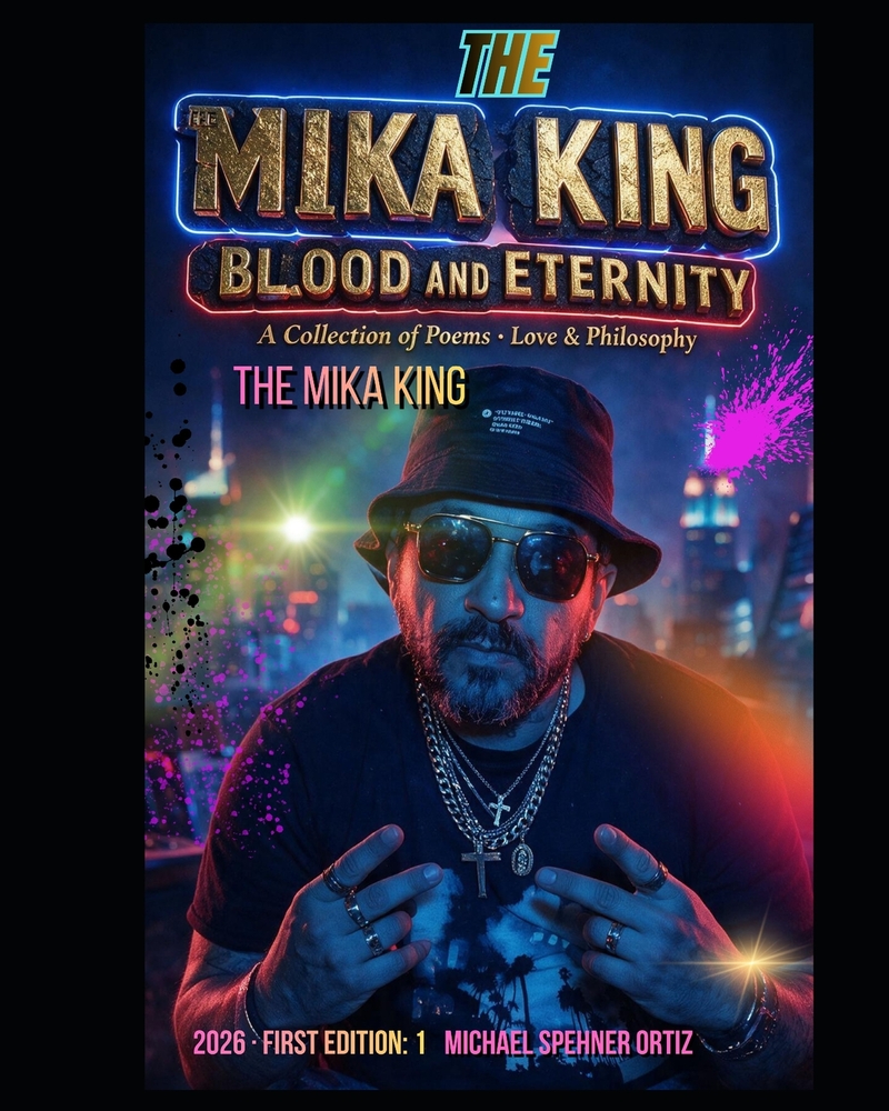 BLOOD AND ETERNITY A Collection of Poems - Love & Philosophy THE MIKA KING: BLOOD AND ETERNITY A Collection of Poems - Love & Philosophy THE MIKA KING cover
