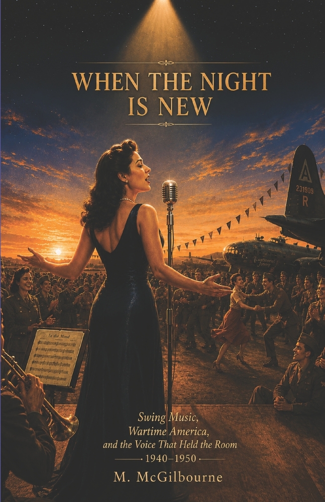 When the Night Is New: Swing Music, Wartime America, and the Voice That Held the Room New York 1940-1950 cover