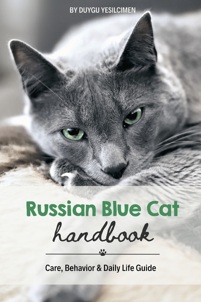 Russian Blue Cat Handbook: Care, Behavior & Daily Life Guide cover
