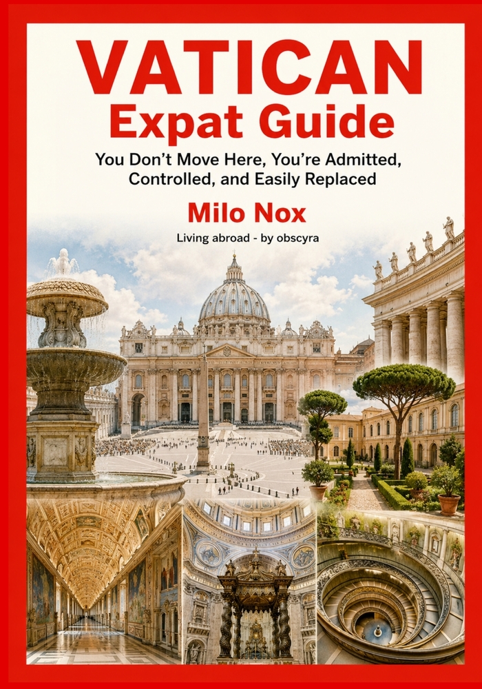 VATICAN Expat Guide: You Don't Move Here, You're Admitted, Controlled, and Easily Replaced cover