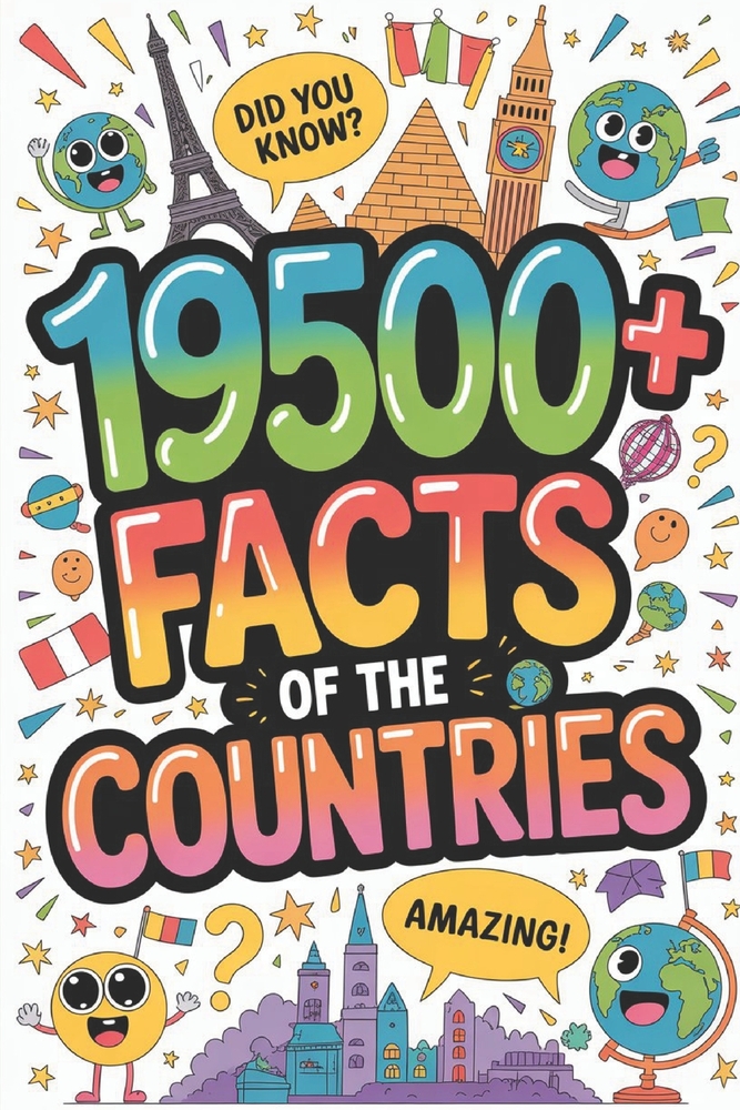 19500+ Facts of The Countries: The Definitive Global Fact File (Part 5) cover