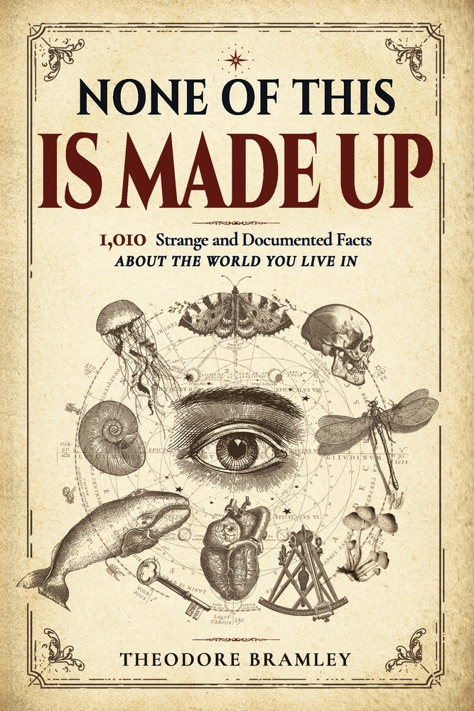 None of This Is Made Up: 1,010 Strange and Documented Facts About the World You Live In cover