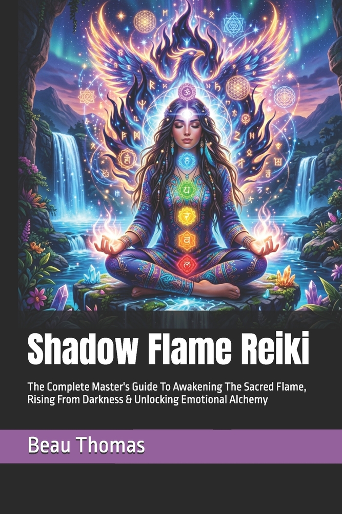 Shadow Flame Reiki: The Complete Master's Guide To Awakening The Sacred Flame, Rising From Darkness & Unlocking Emotional Alchemy cover